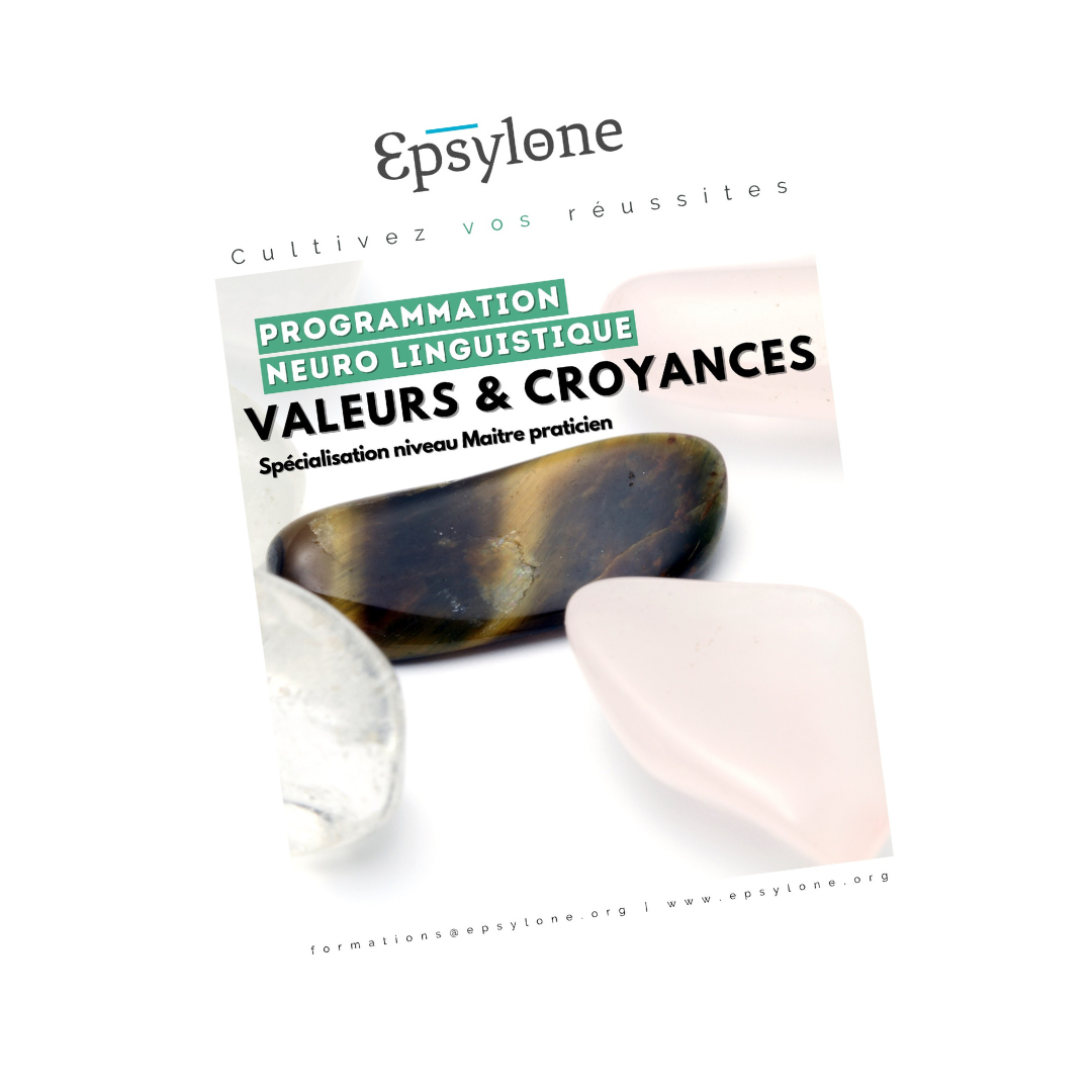 Brochure FORMATION MAÎTRE PRATICIEN PNL : VALEURS ET CROYANCES LES FONDATIONS MENTALES